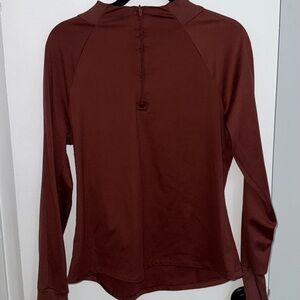 RBX Long Sleeve Performance Top in Burnt Orange